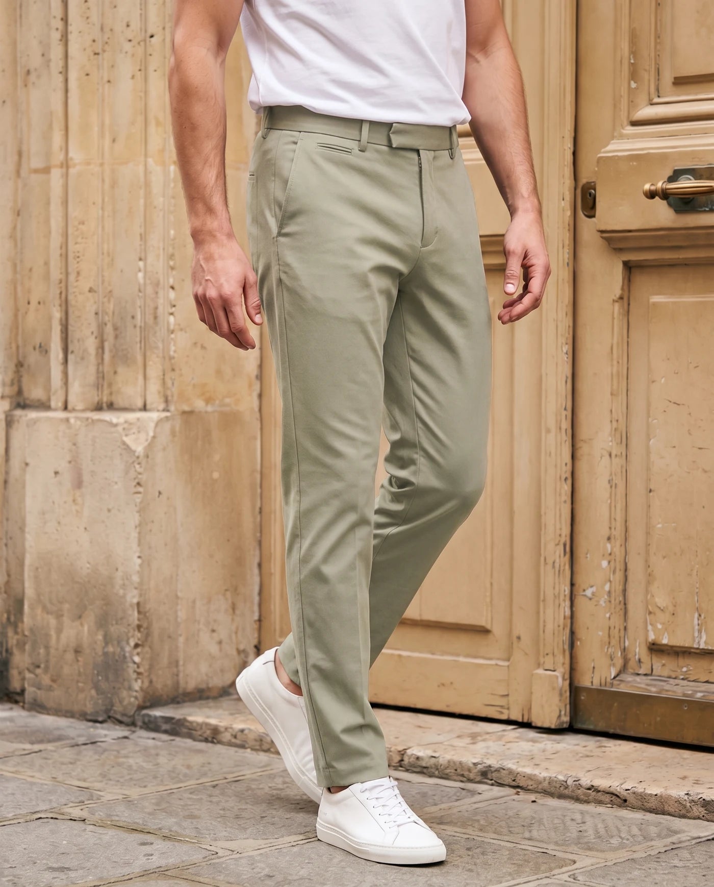 Illustrative khaki colourway